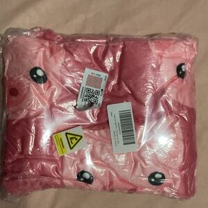 New Pink Pig Patterned Blanket DIY Kids